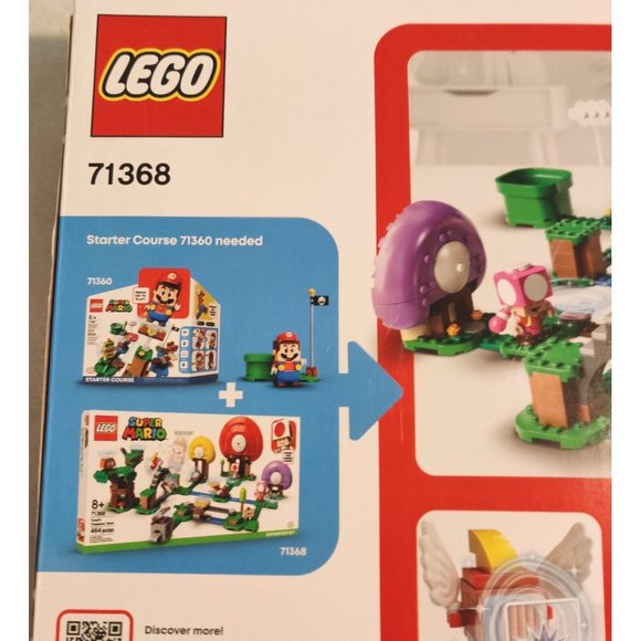 LEGO Super Mario Toads Treasure Hunt 71368 464 Piece Expansion Set NOS Retired - Picture 8 of 10